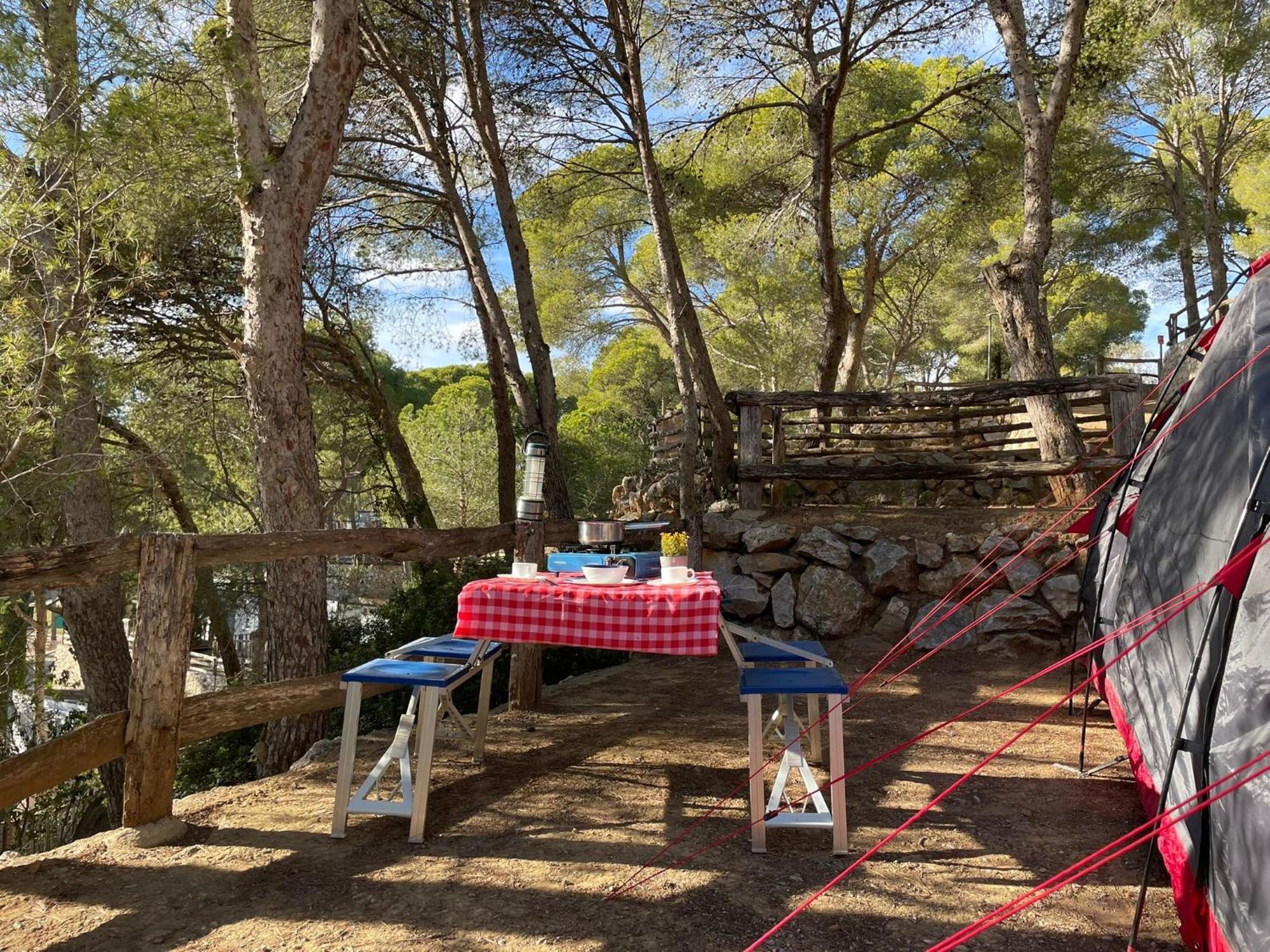 Camping Castell Montgri **** 埃斯塔蒂特 外观 照片