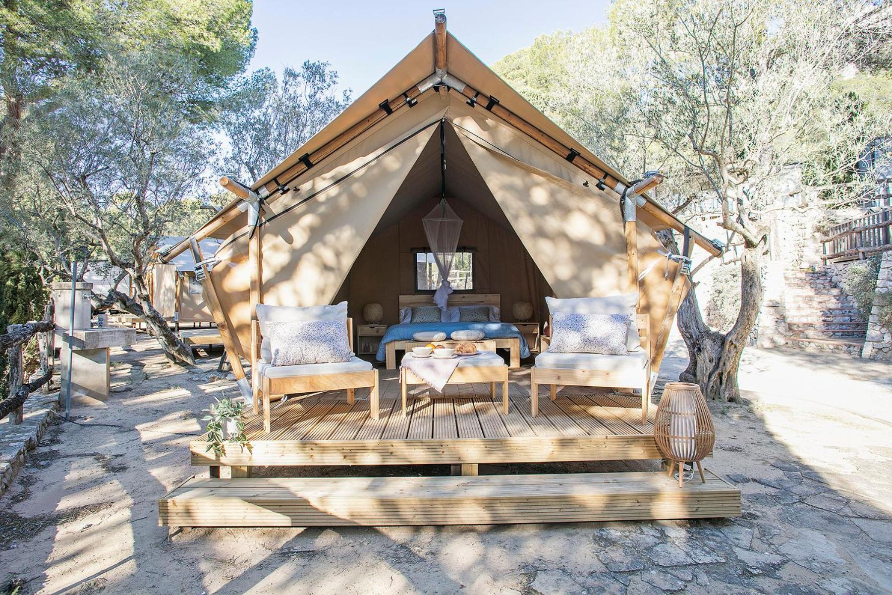 Camping Castell Montgri **** 埃斯塔蒂特 外观 照片